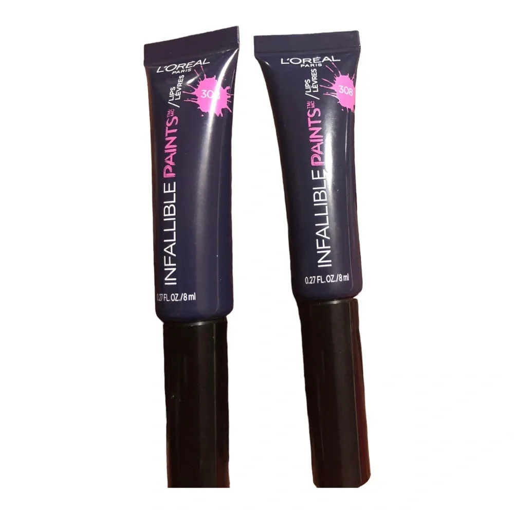 2pack L'Oreal Paris Infallible PAINTS/LIPS in‎ Navy Spy new